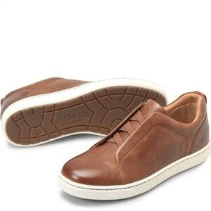 NEW BORN men's banks sneaker in tan